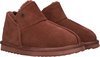 Warmbat Willow Women Suede Dames Sloffen - Rood/Bruin - Maat 39