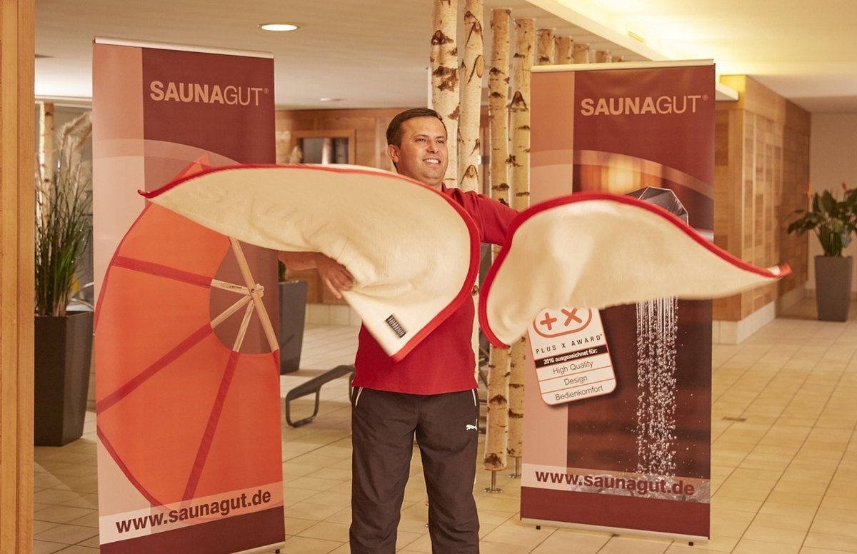 Saunagut - handdoek Torreoo 65 x 110 cm 1000 g/m2 - 1 st.. new