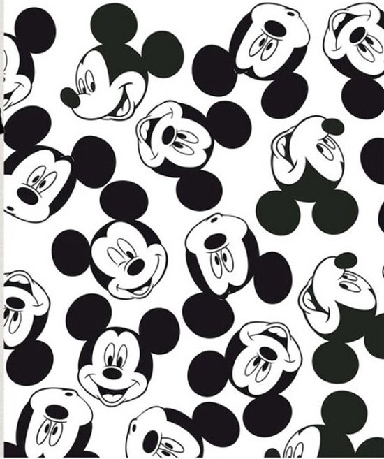 Disney Mickey Mouse Hoodie Fleece Deken, Happy - Volwassen (One Size) - Polyester Flanel - Disney Mickey