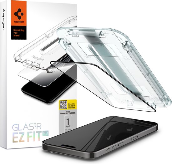 Spigen Glas.tR EZ Fit HD (1P) iphone 15 pro