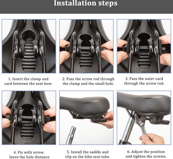 Selle Velo Ultra Confortable Selle Vélo Gel Ergonomique Siège de