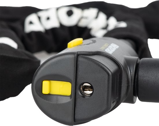 Fatbike - Fiets - Scooter - E-bike Kettingslot 2 Meter met Alarm - Zeer sterk Kettingslot met alarm - Kettingslot van gehard staal met alarm ! van Fourward. — afbeelding 2