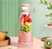 Draagbare Fruit Juicer - Blender To Go - Fresh Juicer - Portable Blender- Roze