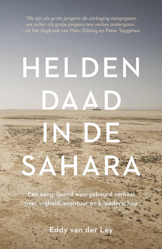 Heldendaad in de Sahara cadeau geven