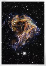 Celestial Fireworks Of N49 | Space, Astronomie & Ruimtevaart Poster | B2: 50x70 cm