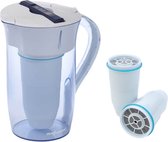 Bol.com AzurAqua ZeroWater Combi-box: 2.4 liter 5-Stage Water Filter Round Pitcher with TDS meter incl. 3 filters aanbieding