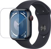 Geschikt voor Apple Watch 9 45mm Screenprotector - Beschermglas Folie Geschikt voor Apple Watch 9 45mm