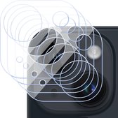 Camera Lens Screen Protector geschikt voor iPhone 15 Plus - 4x Gehard Glas Screenprotector GlassGuard