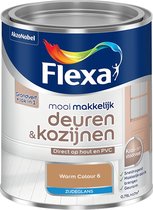 Flexa Mooi Makkelijk - Deuren & Kozijnen Zijdeglans - Warm Colour 6 - 0,75l