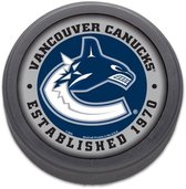 Vancouver Canucks - Canucks - Ijshockey puck - NHL Puck - NHL - Ijshockey - NHL Collectible - WinCraft - OFFICIAL NHL ijshockey puck - 8*3 cm - all teams - nhl hockey - CanucksPuck - Canucks hockey -Vancouver Puck - Vancouver Puck