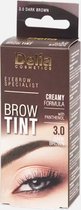 Brow Tint - 3.0 dark brown - Creamy formula - eyebrow specialist - Delia wenkbrauwtint - Delia cosmetics