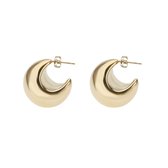 The Jewellery Club - Boucles d'oreilles Shelley or - Boucles d'oreilles - Boucles d'oreilles femme - Intemporelles - Acier inoxydable - Or - 2,3 cm