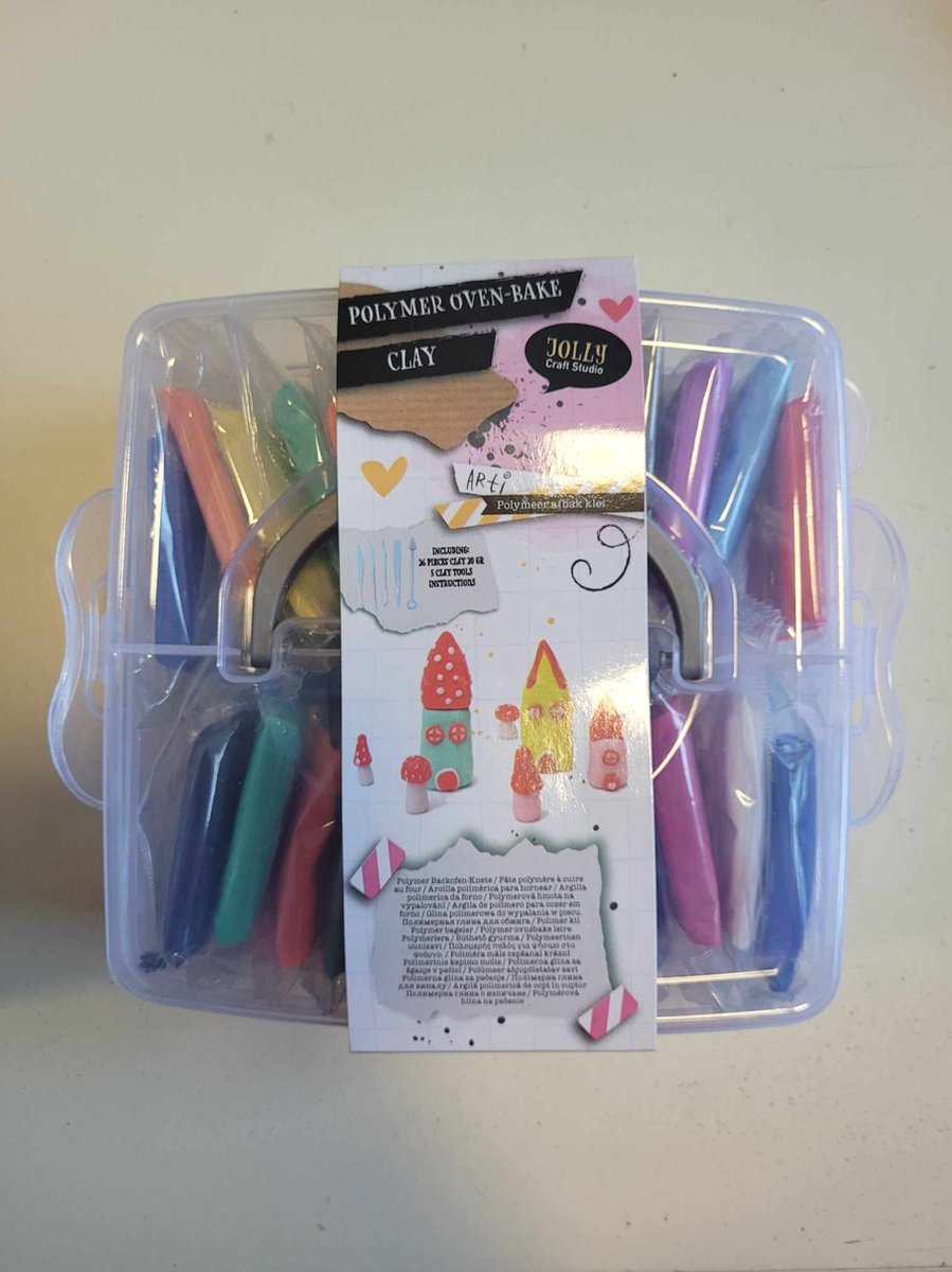 Klei Polymeer Set, 26st. - JOLLY Craft Studio