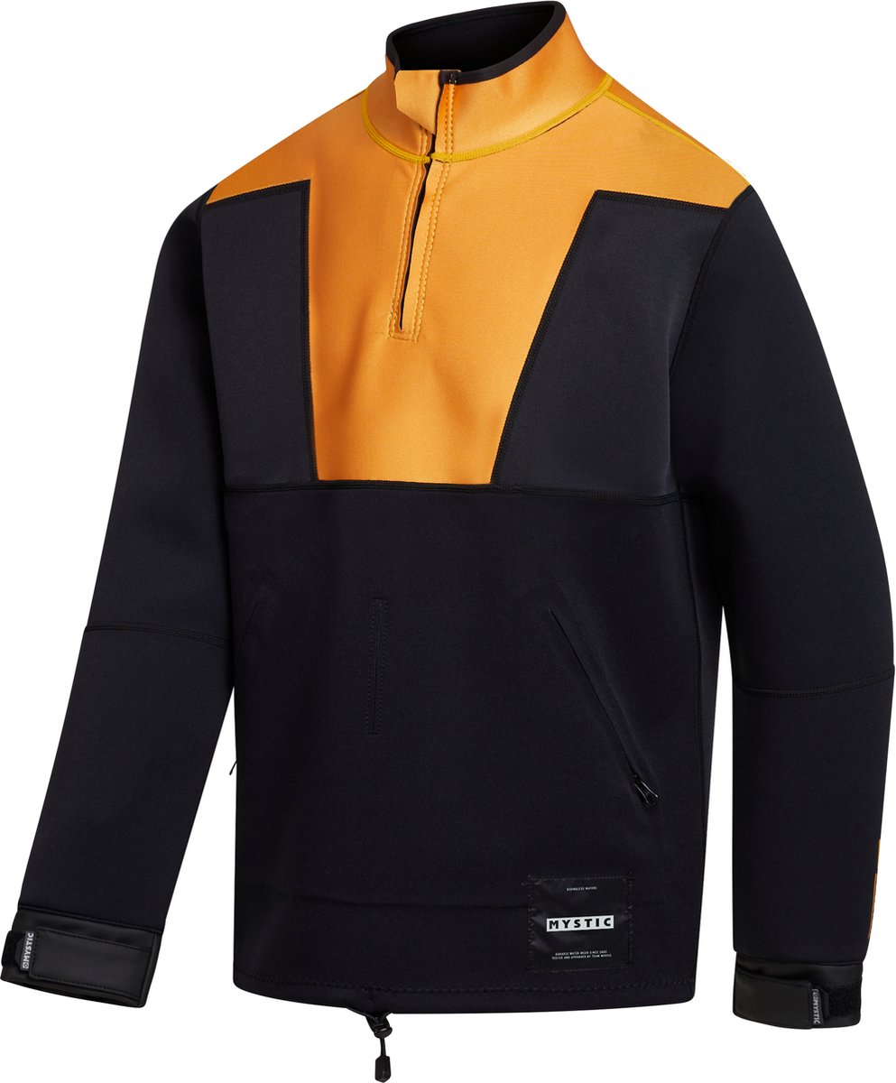Mystic Fulmar Neoprene Pullover 3/2mm - 2023 - Retro Orange - L