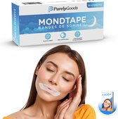 PurelyGoods Anti-Snurk Mond Tape – Mondtape – Mouth Sleep Tape – Myotape – Anti Snurk – Mondpleisters – Slaaptape - 90 stuks - Inclusief Handleiding & E-book