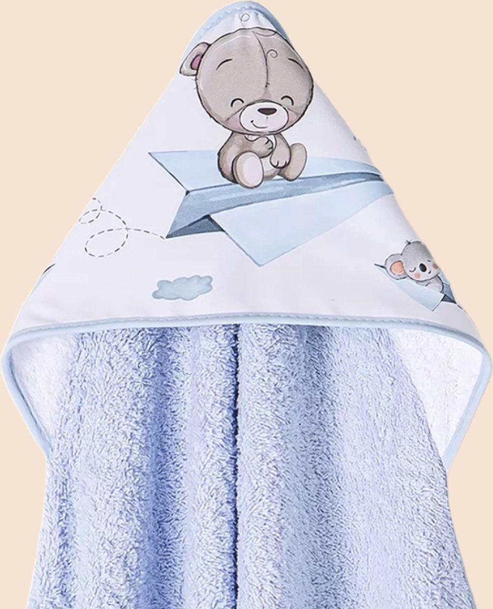 Panier cadeau baby shower rose - avec polaire, serviette à capuche,  vêtements pour