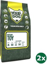 2x3 kg Yourdog russian toy volwassen hondenvoer