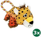 Kong cozie tuggz cheetah 3x 26x15x9,5 cm