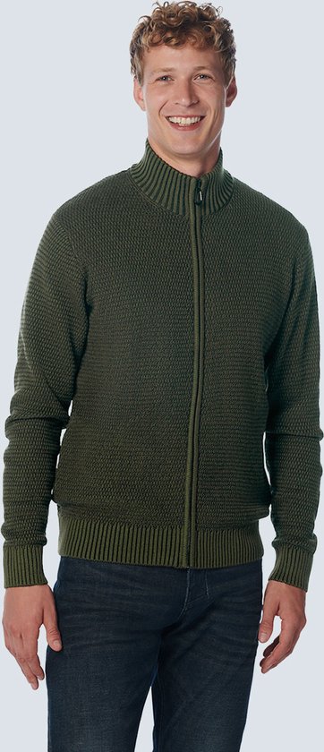 No Excess Mannen Vest Pullover Donker Groen XL