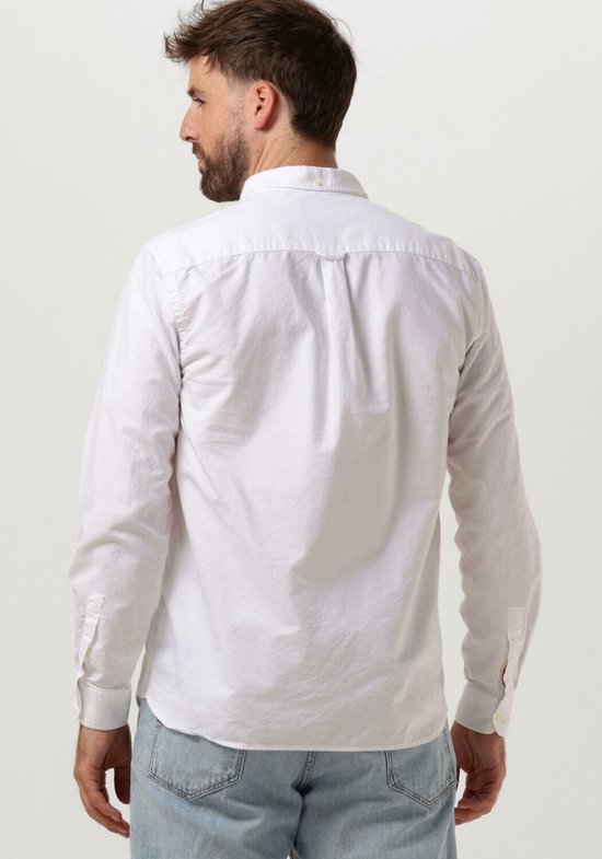 Lyle and Scott - Chemise Wit - Taille L - Coupe regular