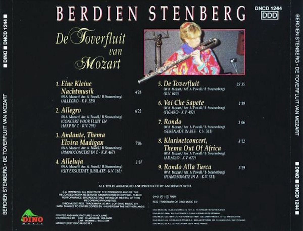 Berdien Stenberg - De Toverfluit van Mozart - Berdien Stenberg