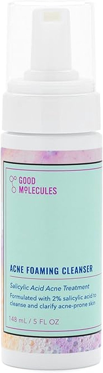 Goedkoopste Good Molecules Acne Foaming Cleanser - Acne en puistjes - 148ml