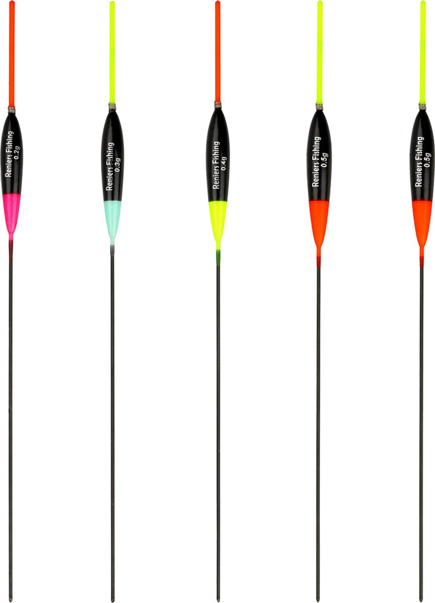 Reniers Fishing dobber RF P6 - Kleur: rood,Maat: 0.20g
