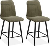 MX Sofa Barstoel Pumba - Turtle groen (set van 2 stoelen)