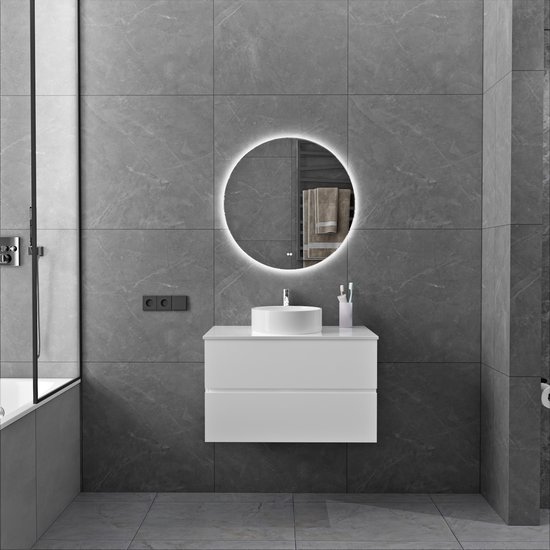 LUVODI Bathroom mirror with LED bulbs: 1000 x 600 mm, large wall mirror with Bluetooth, dimmable, 3 colours front light backlight, anti-fog, memory function, time temperature display LUVODI Bathroom mirror with LED bulbs: 1000 x 600 mm, large wall mirror with Bluetooth, dimmable, 3 colours front light backlight, anti-fog, memory function, time temperature display