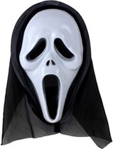 Masque cri - Fantôme - Halloween - Accessoires Horreur - Carnaval - Pour adultes et enfants