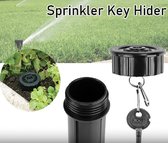 Sleutelkluis - sprinkler - sleutelverstopplek - sleutelsteen - sleutelverstopdoosje