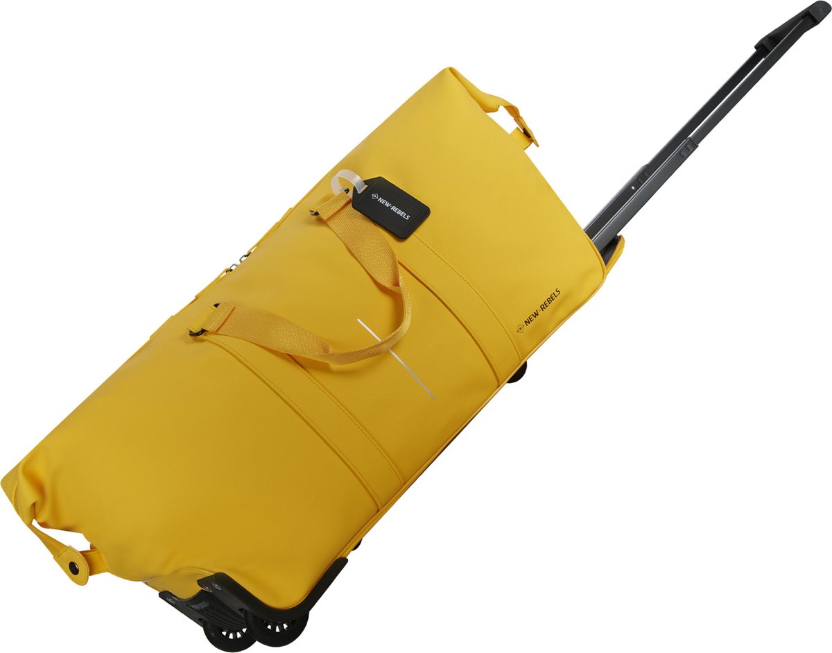 New Rebels Mart Weston Duffel Geel 58L Trolley Waterafstotend