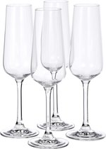 champagneglas-set, 4-dlg., 250 ml, Kristalglas
