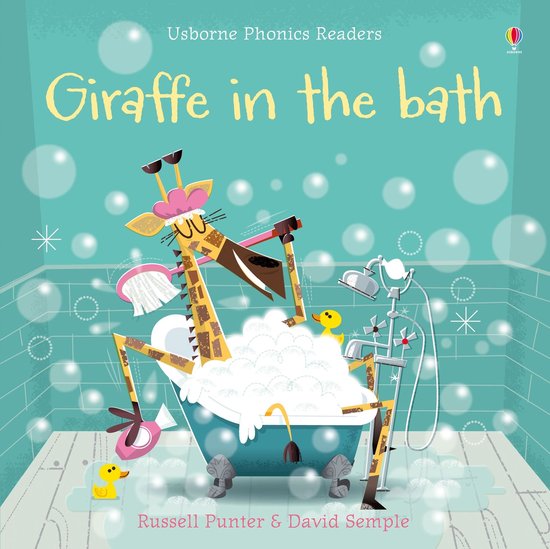 Giraffe in the Bath Phonics Readers - cover