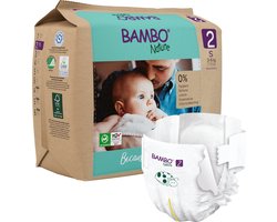 Bambo Nature Luiers Maat 2 S (3-6 kg) - 30 stuks
