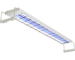 vidaXL - Aquariumlamp - LED - IP67 - 50-60 - cm - aluminium