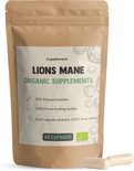 Cupplement - Lions Mane Capsules 60 Stuks - Biologisch - 500 MG Per Capsule - Geen Poeder - Supplement - Superfood - Mushroom - Paddenstoel - Pruikzwam - Hericium Erinaceus