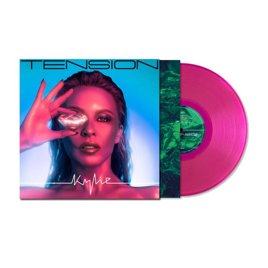 Foto: Kylie minogue tension transparant pink vinyl 