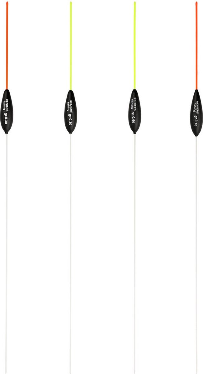 Reniers Fishing dobber RF Yilke - Kleur: geel,Maat: 0.75g
