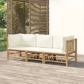 The Living Store Tuinset - Bamboe - Modulair ontwerp - Comfortabele zitervaring