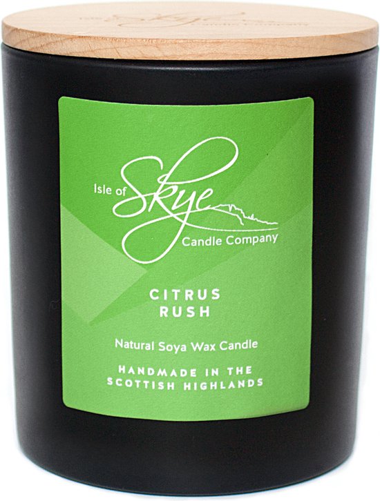 Isle of Skye Candle Citrus Rush Large Tumbler Soja was Handmade in