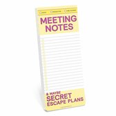 Knock Knock Meeting Notes Make-a-List Pads