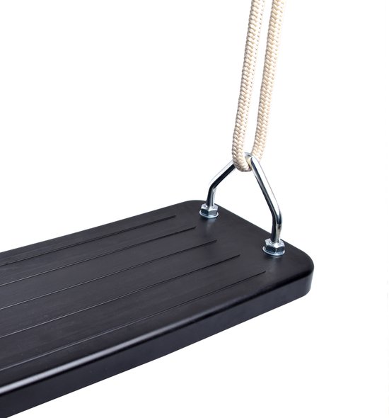 Siège de balançoire BOOST2 en caoutchouc (insert en acier) Corde beige
