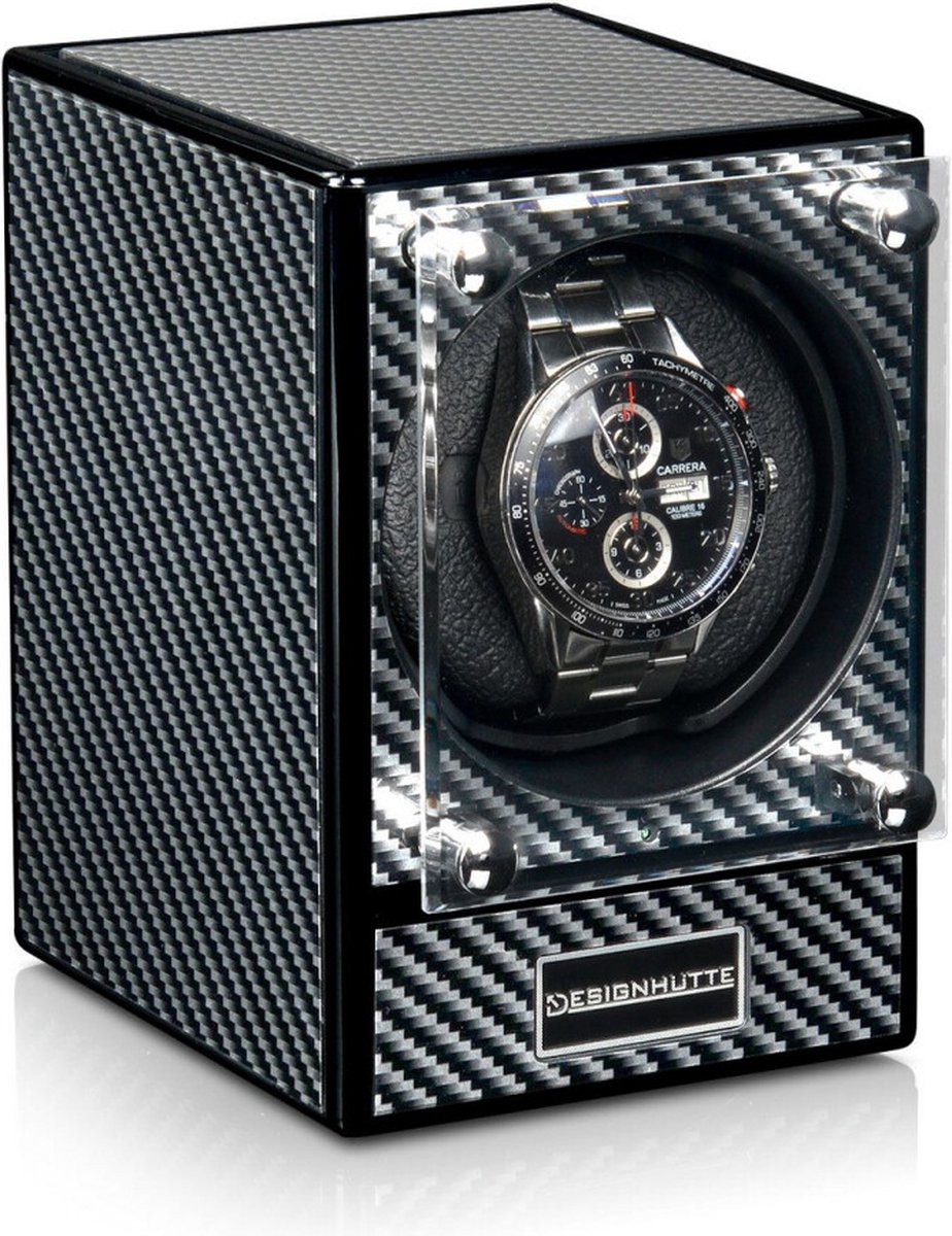 Designhütte - 70005-191.17 - Horlogeopwinder - Piccolo - koolstof