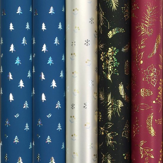 Takkie/Siepie cadeaupapier 70x200 kerst - 2 stuks