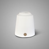 Brynxz - vase - pot - tall - matt white - D12 H15