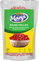 Manji - Gedroogde Ronde Chilipepers - 3x 100 g