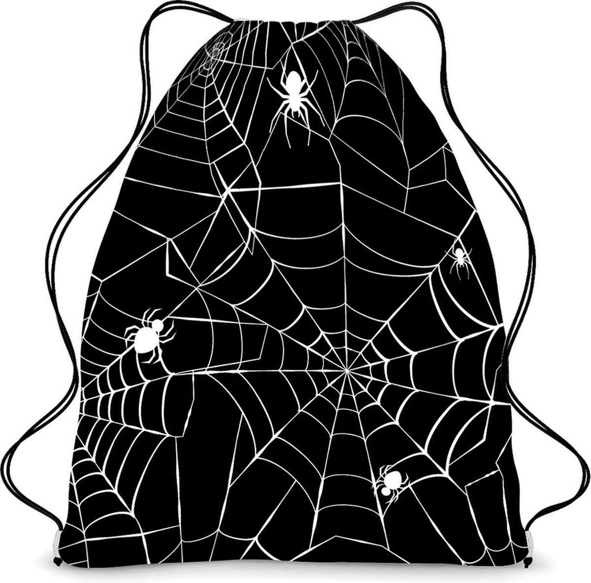 Halloween snoep rugtas "Spinnenweb"