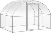 The Living Store Kippenren - Gegalvaniseerd Staal - 3x2x2m