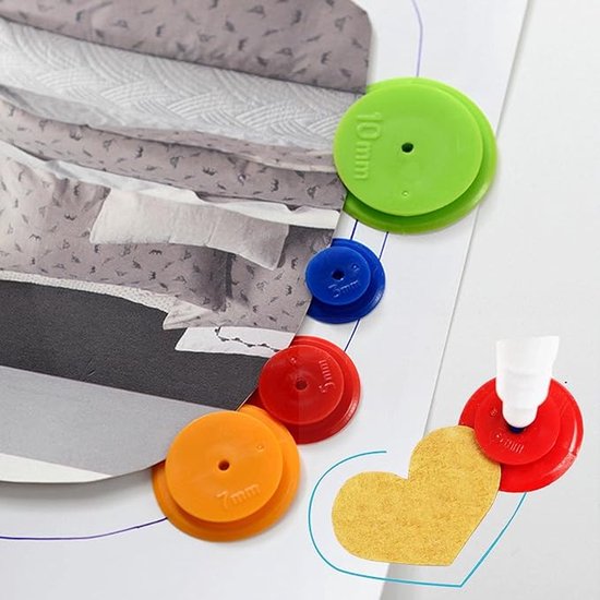 Poids Couture Roue Traçage Couture LJFEA - Pour Patchwork Et Patronnage (Plastique) Regle Couture